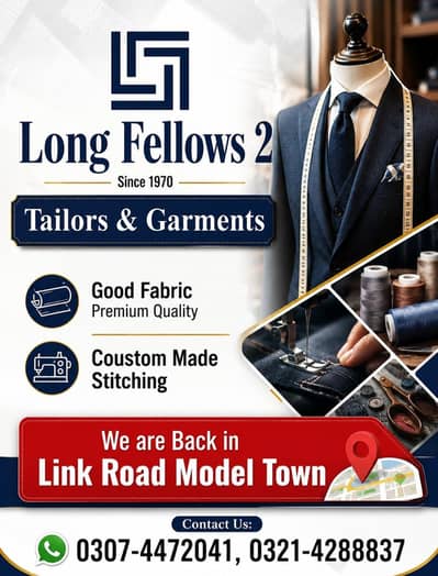 Long Fellows 2 Tailors & Garments