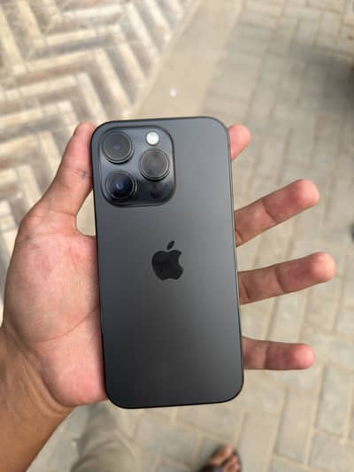 Apple iPhone 14 Pro PTA 128gb Black LLA Variant