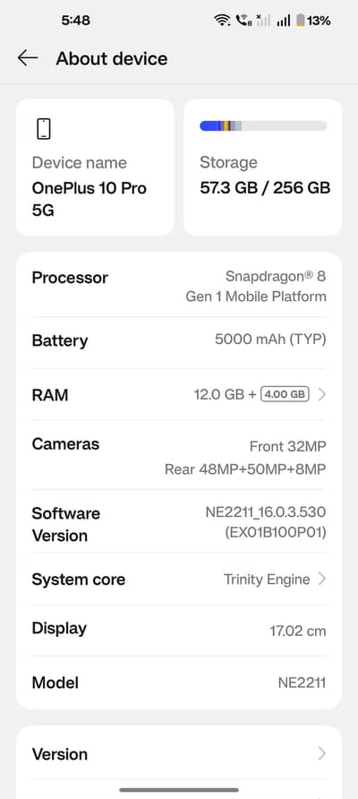 One Plus 10 Pro