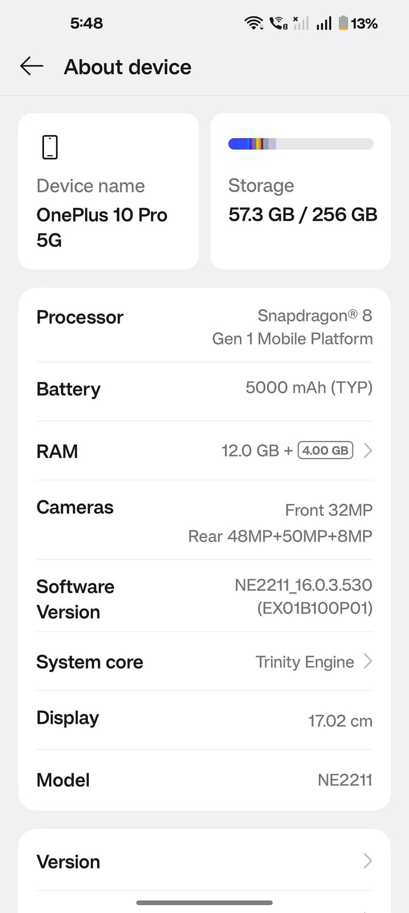 One Plus 10 Pro 0