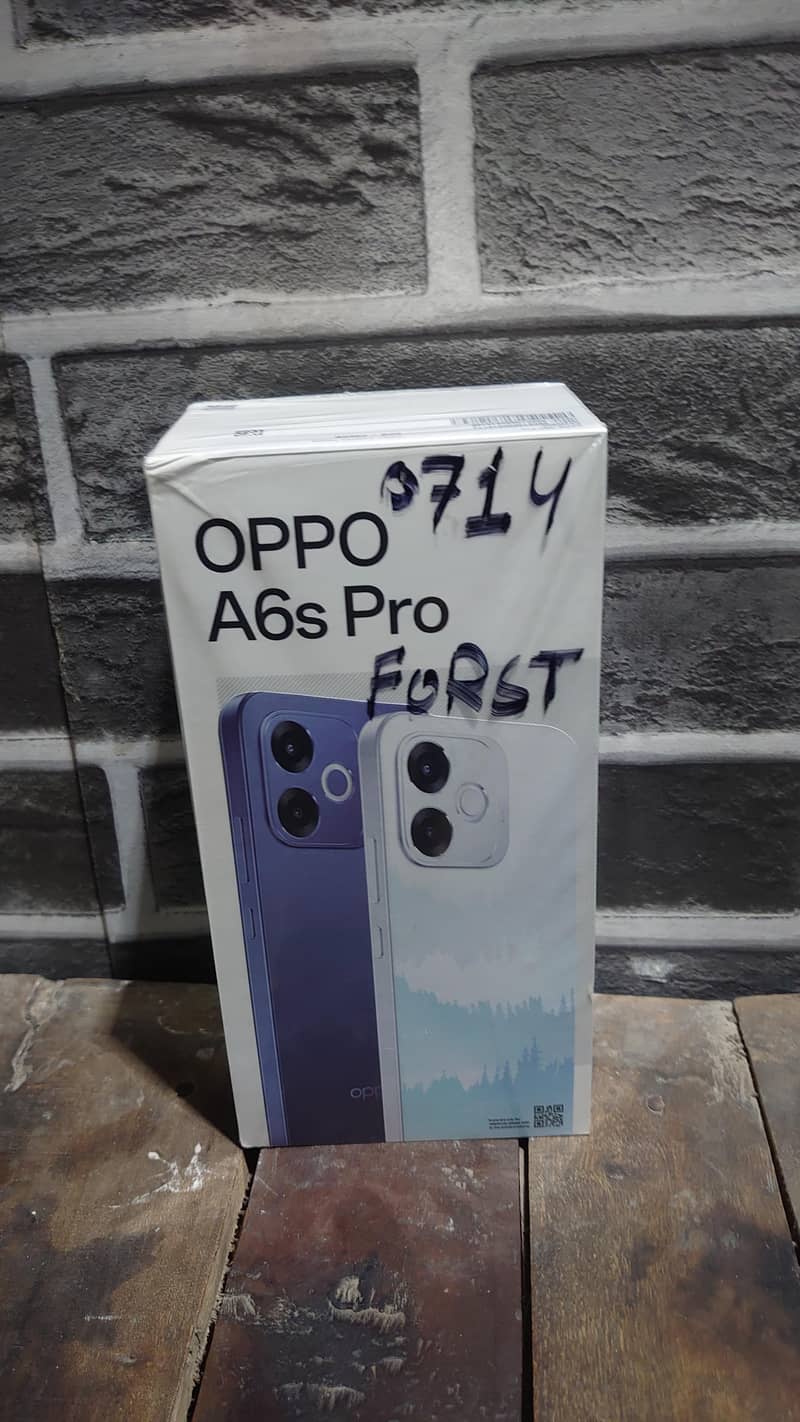 OPPO A6s pro 2