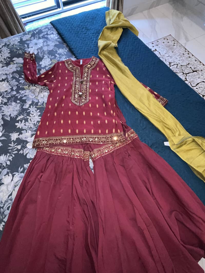 3 pc gharara set 6