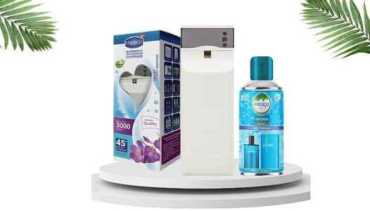 Fresco air freshener ,air dispenser , refills 250ml, 300ml for office