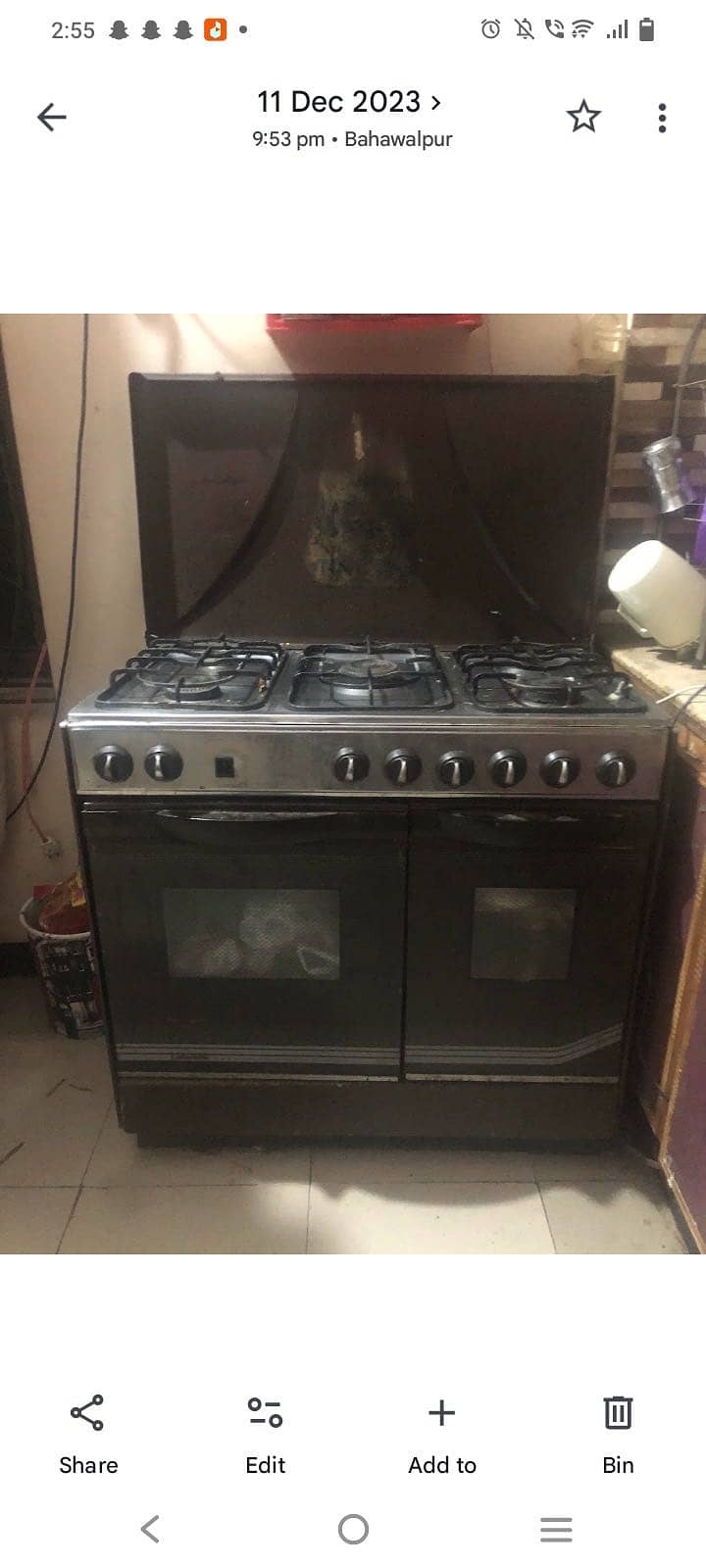 Cooking Range 5 flame 0
