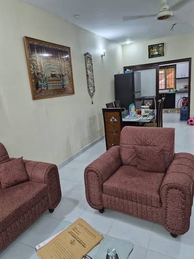 3 Bed Ground Floor Portion for Sale PECHS Block 6
