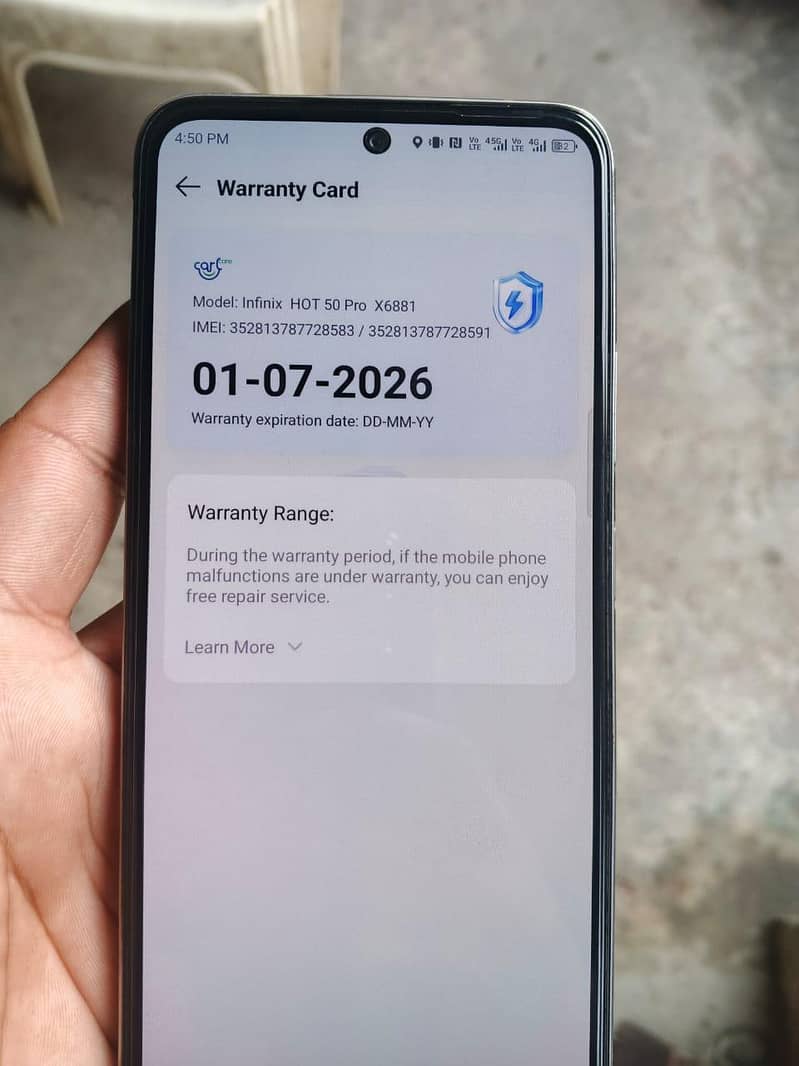 Infinix Hot 50 Pro 6