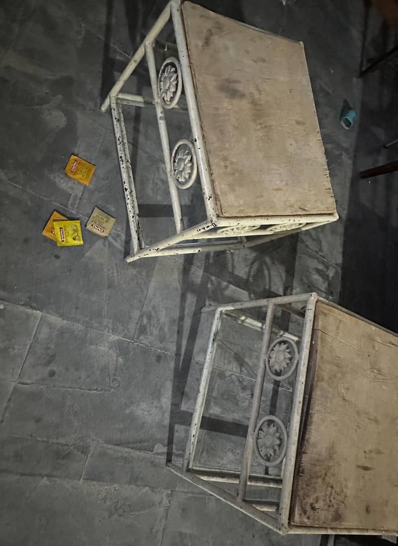 Iron Bed Full  Set 3