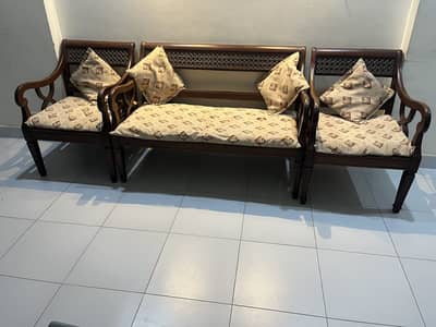 Pure wood sofa set