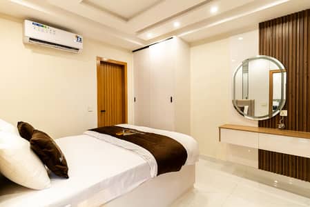 One bed luxury furnished apartment available for rent perday