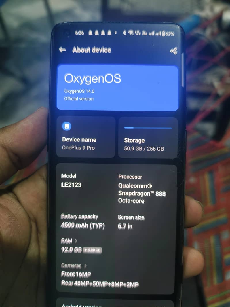 One Plus 9 Pro 6