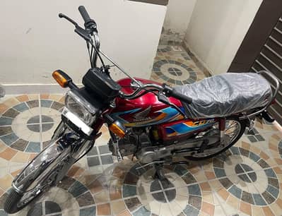 Honda CD 70 In Excellent Condition, Smooth Engine and Original Doc