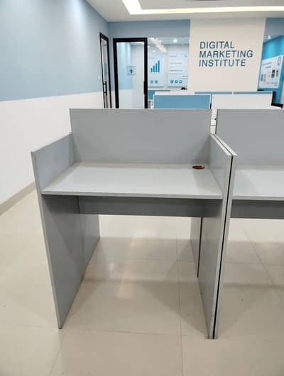 Office Cubicles Workstations with Tables & Chairs , Office Furniture