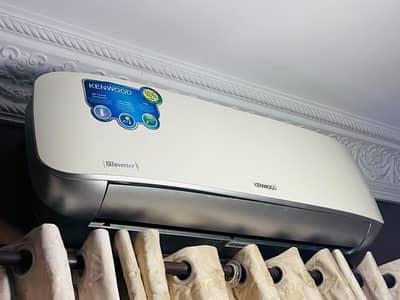 kenwood 1.5 ton inverter split 10/10 condition