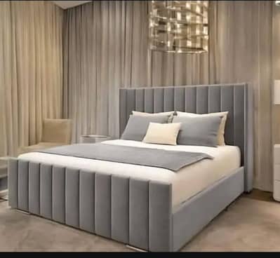 Double bed / King size bed / Poshish bed/ bed set / Wooden Bed / Sale