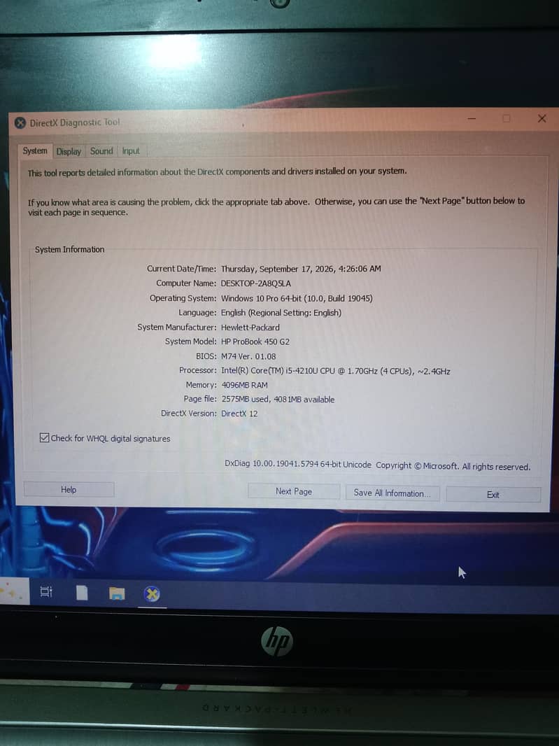 i5. . 4th generation 6