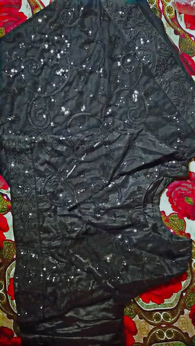 Black Formal Saree – Barely Worn | Excellent Condition