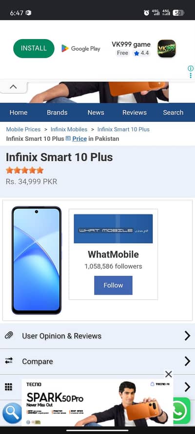 Infinix Other Model