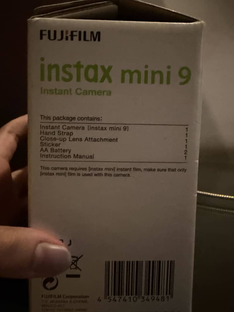 Instax mini 9 10/10 condition 1