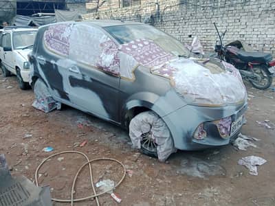 Car Denting, Painting & Compound Polish Services – Lahore