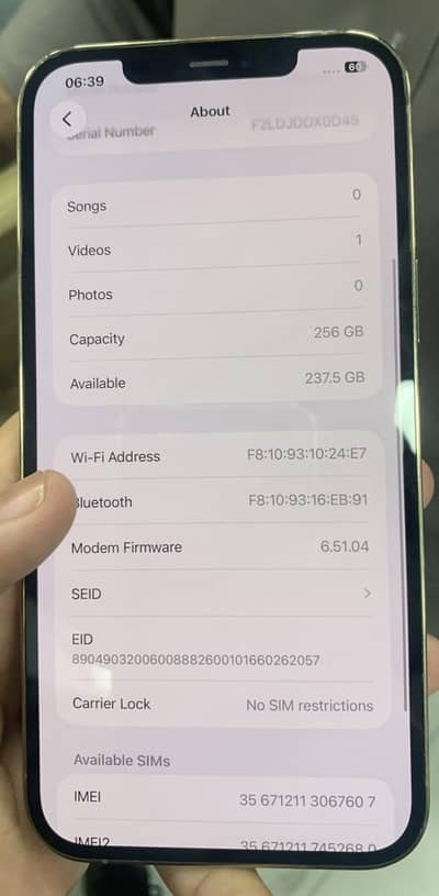 Apple iPhone 12 Pro Max 12/256gb