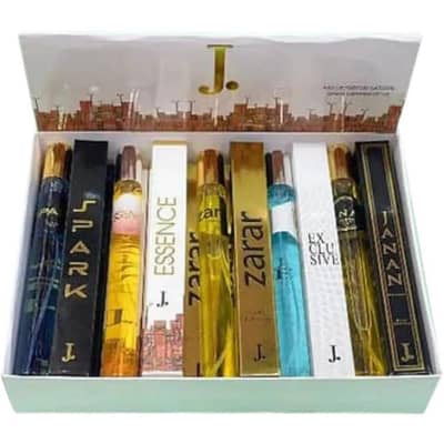 5 piece Alcohol free pocket perfume set for man and women