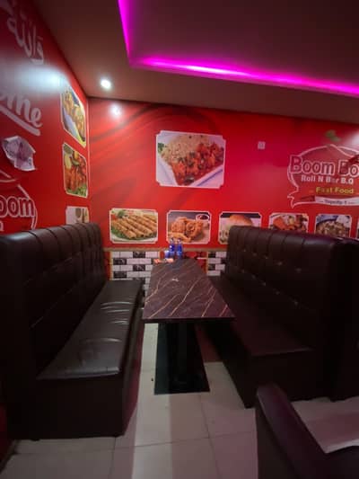 restaurant sofa
