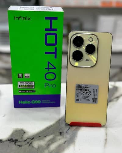 Infinix Hot 40 Pro 16256gb memory PTA approved