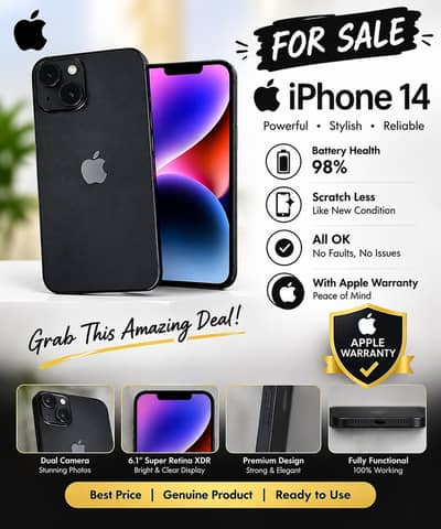 (iPhone 14 ) price negotiable