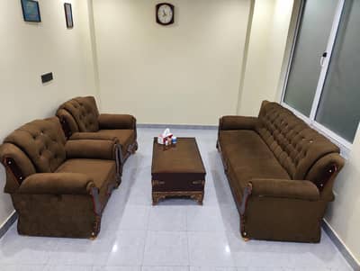 Sofa Set 3+1+1  New set