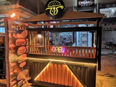Beautifull Special Stall for Fries , Shwarma , Burger , Zinger