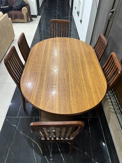 6 Chairs Dinning Table
