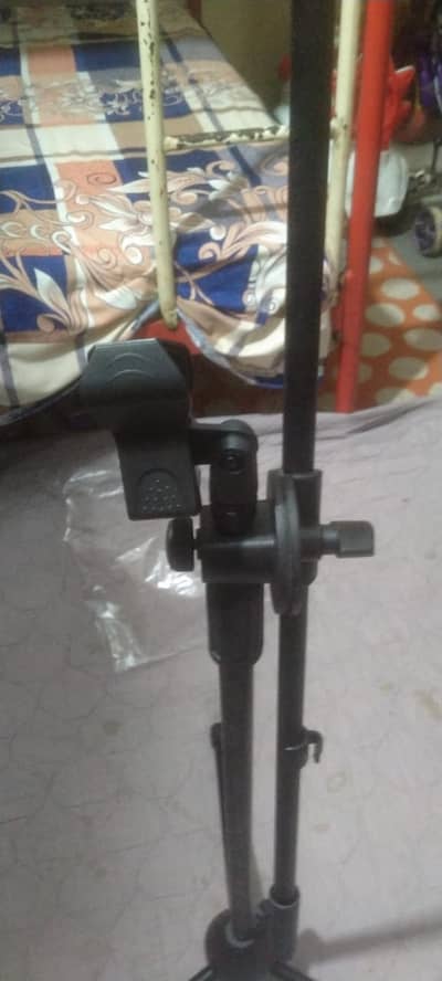 Genuine Shure Microphone + Mic Stand For Sale