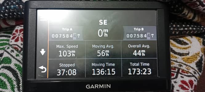 garmin car bike cycle gps speedometer odo meter