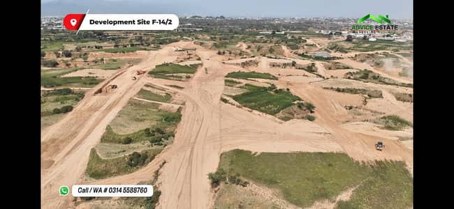 14 Marla (40x80) Street 17 Solid Clear Land Plot For Sale In Sector F-14/1