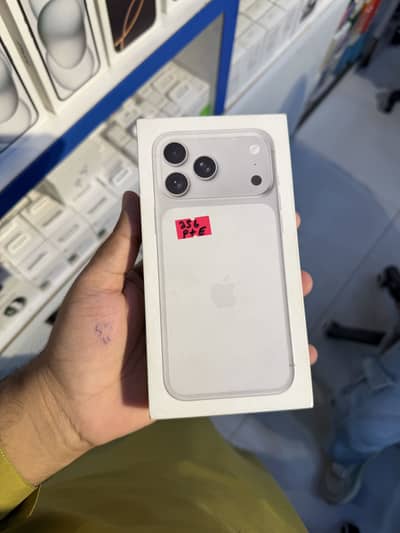 Apple iPhone 17 Pro Max 256gb physical plus E sim box pack