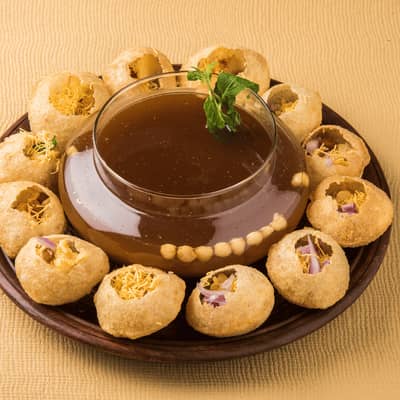 Gol Gappay / Pani Puri  Chana Chart Chef