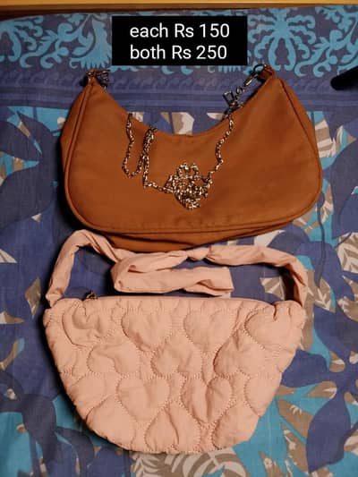 Preloved bags and makeup vanity