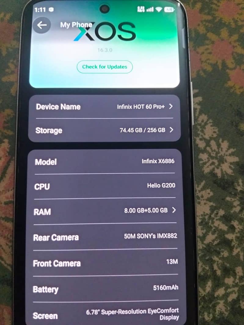 Infinix hot 60 pro plus 1