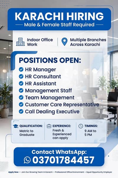 HR ASSISTANT MANAGER REQUIRED