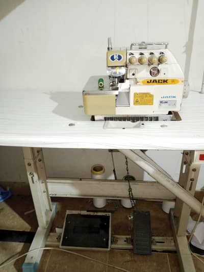 over lock machine new condition