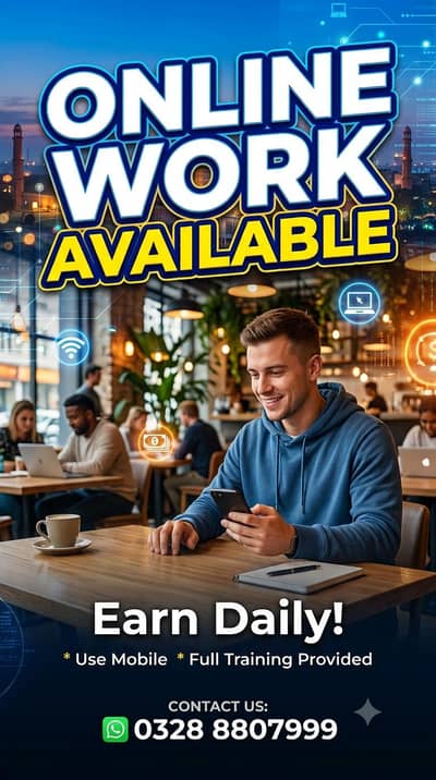 Online work without any investment