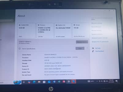 HP Elitebook 8460P 2nd Gen, 6GB RAM and 128GB ROM with 2 Chargers
