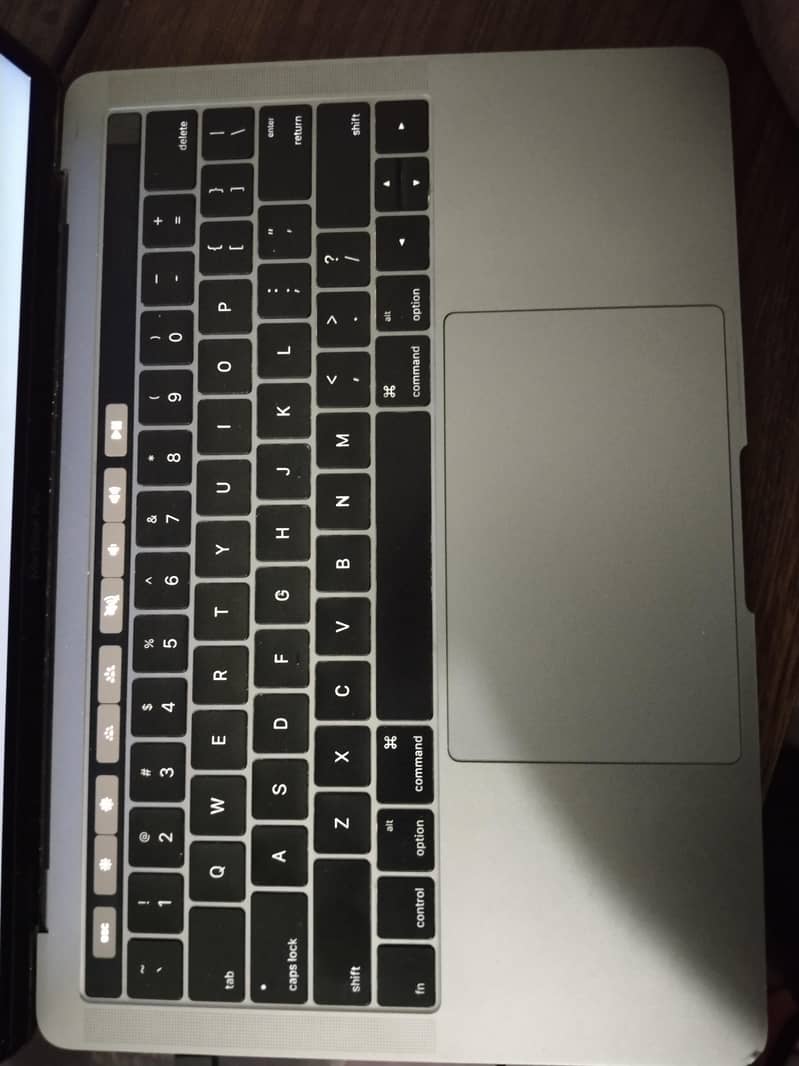 Macbook Pro 2017 touch bar keypad 6