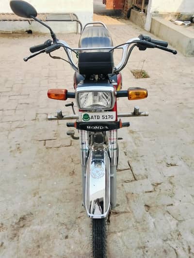 Honda CD 70 2024 Model | 10/10 Condition | Punjab Number