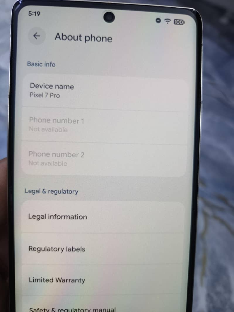 Google Pixel 7 Pro 2