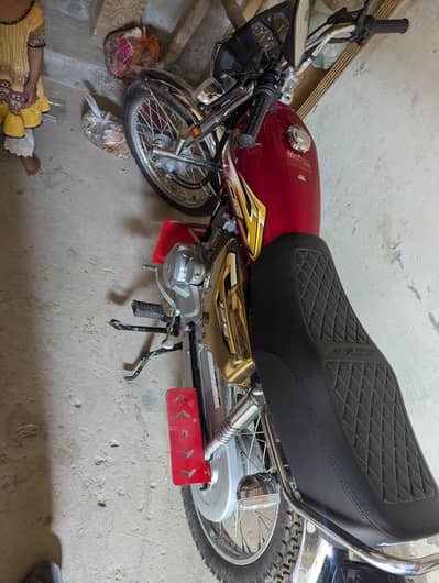 Honda bike 125 bilkul brand new hai
