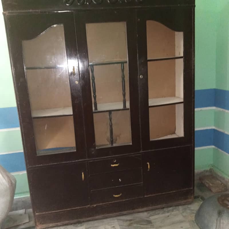 wodden wardrobe 1