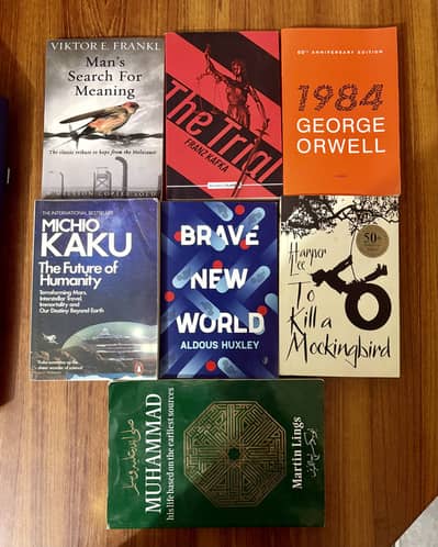 22 ENGLISH BOOKS COLLECTION FOR SALE