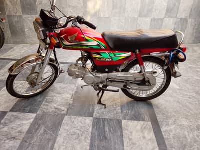 Honda CD 70 model 2022 on very reasonable price