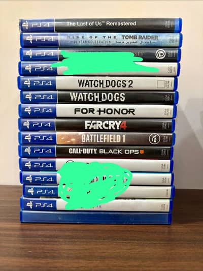 9 PS4/PS5 GAMES COLLECTION FOR SALE